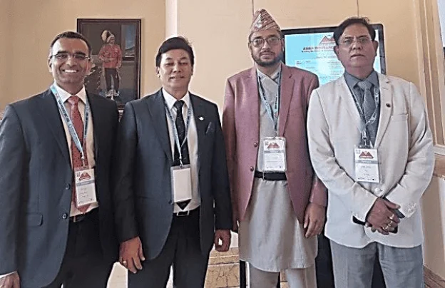 Prof. (Dr.) Abhijit K Chattoraj is Nepal visit for Asian Insurance Meet 2023