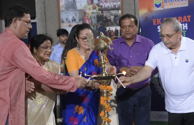 Day 2 of the “#EkBharatShresthaBharat” programme ended with a mesmerising evening at #BIMTECH