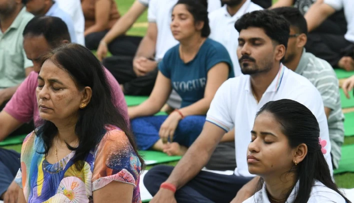 Mind, Body, & Soul: Birla Institute of Management Technology (BIMTECH) Celebrates the 11th International Day of Yoga!