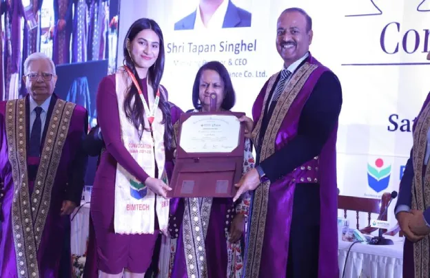 Palak Mittal, student ofPGDM programme, batch 2021-23, sharing her overall journey with BIMTECH.